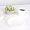 纯色陶瓷咖啡杯碟套装组合