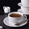 纯白色陶瓷水杯咖啡饮料马克杯